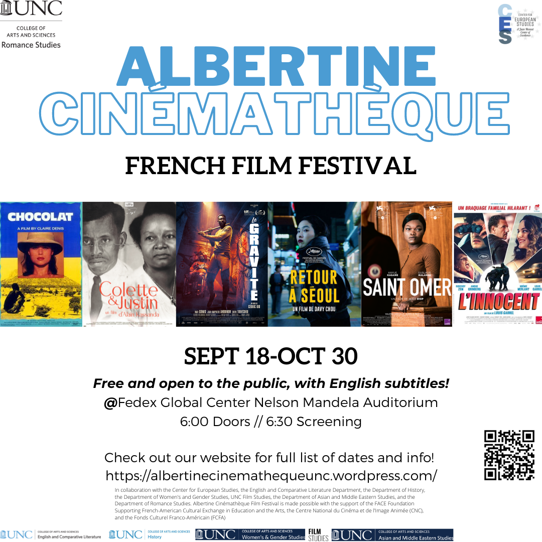 Albertine Cinémathèque Film Festival Sept 18-Oct 30